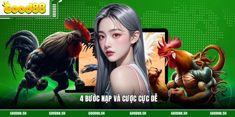 4 bước nạp và cược cực dễ