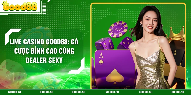 Live Casino GOOD88: Cá Cược Đỉnh Cao Cùng Dealer Sexy